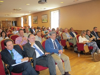 Asistentes a la primera jornada de la Escuela de Verano del Poder Judicial